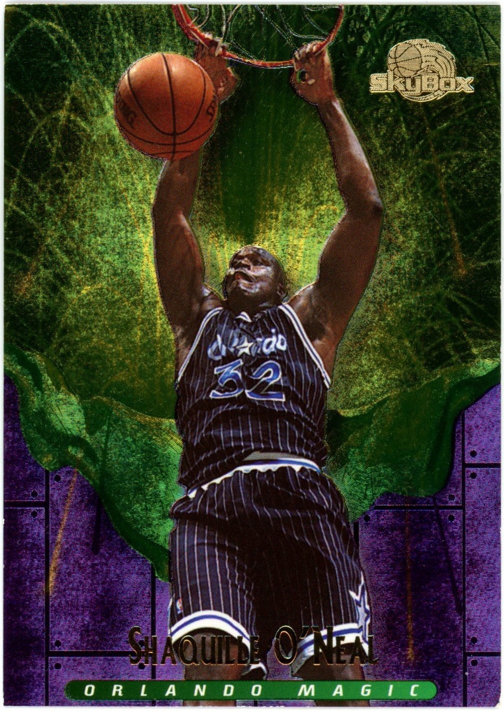 1995-96 Skybox Premium Meltdown Shaquille O'Neal #M8 HOF