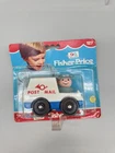 Vintage Fisher Price Little People Mail Man Truck Car #127 Playset On Card