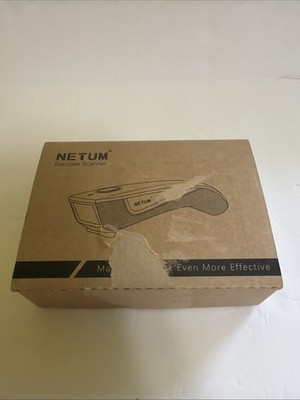 NETUM Mini Barcode Scanner Bluetooth Small Portable USB Bar Code Green C740