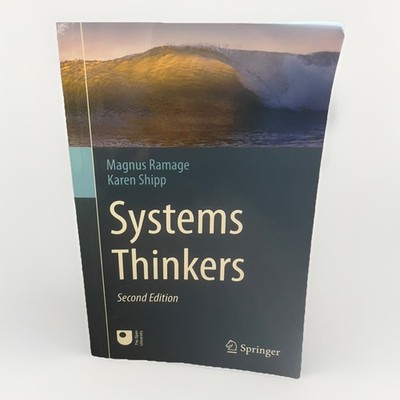 Systems Thinkers by Magnus Ramage & Karen Shipp. Second Edition.  9781447174745