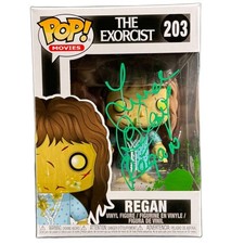 Linda Blair Signed Funko POP The Exorcist Regan 203 Horror Autographed JSA COA