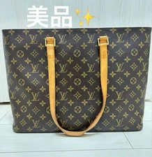 LOUIS VUITTON M51155 Luco Brown Tote Bag Made in Spain