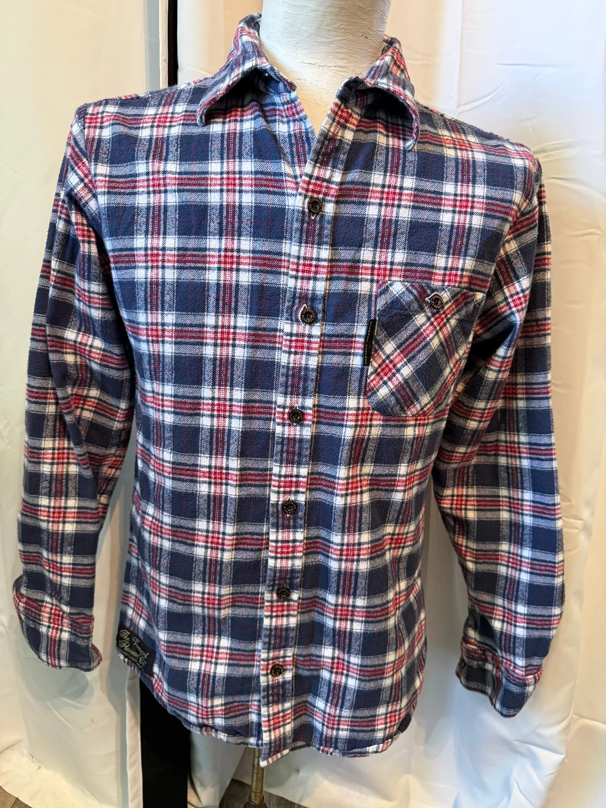 Men's Seasalt Cornwall button front L/S shirt -XXL - Linen