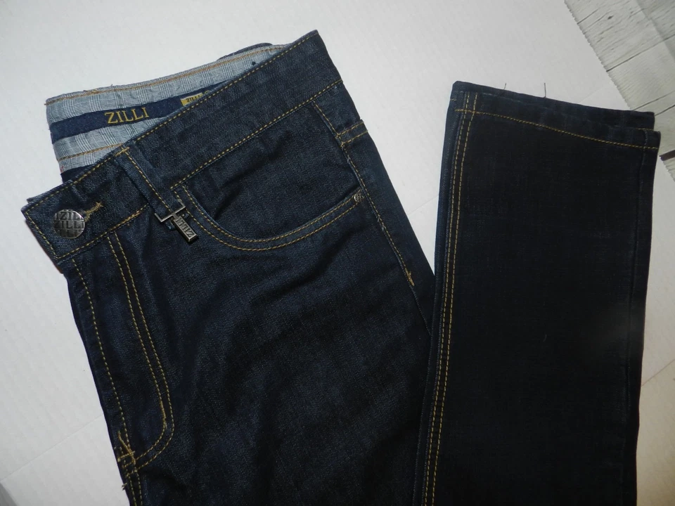 Jeans ZILLI 100 % algodón 5 bolsillos talla W 32 L 32 Foto 2 de 4