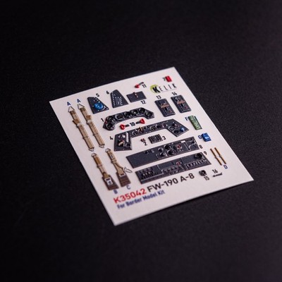 KeliK 3D Decals for Border Models 1/35 Fw 190A-8 | K35042 for Border Models