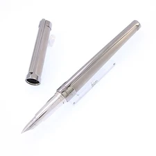 S.T. Dupont Defi Fountain Pen Titanium/Gunmetal/Palladium M