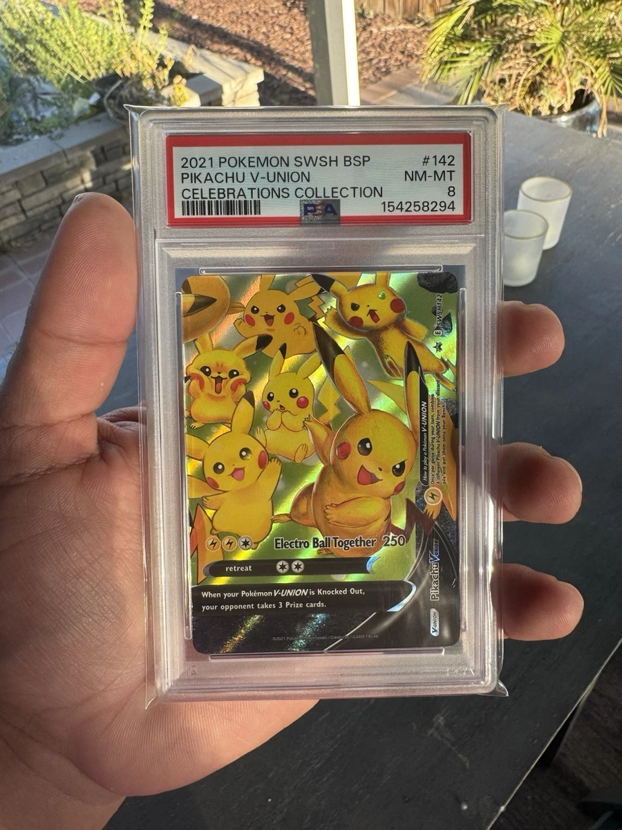 Pikachu V PSA 8 トレーディングカード 2020 Pokemon Sword & Shield Vivid Voltage PSA 8 Pikachu V Full Art