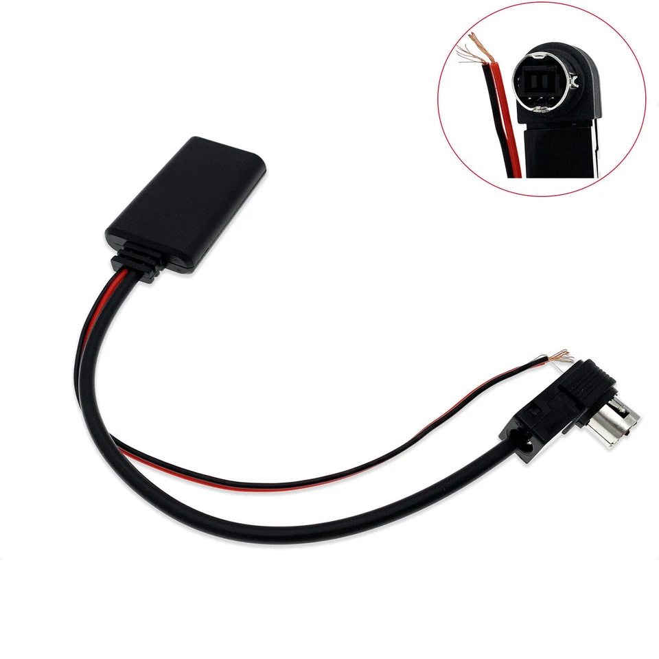 Cable adaptador auxiliar Bluetooth para Alpine CVA IVA INA DVA IDA CDA Series Reemplazar Foto 4 de 4