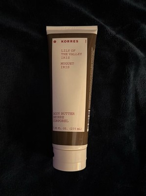 Korres Lily Of The Valley Iris Perfumed Body Butter JUMBO 7.95 OZ Sealed Tube
