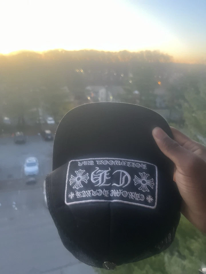 Chrome Hearts “CH” Hollywood Trucker Hat - Image 4 of 4