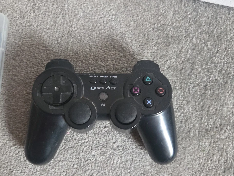 PS3 Bundle Wireless Controller Quick Act Gran Turismo 5 Grand Theft Auto 5 Games - Image 3 of 4