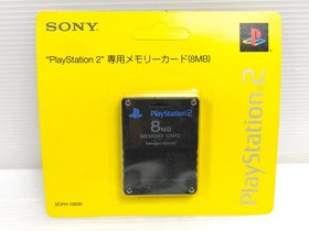 PS2 PlayStation 2 Official OEM Sony 8MB Memory Card - SEALED NIB