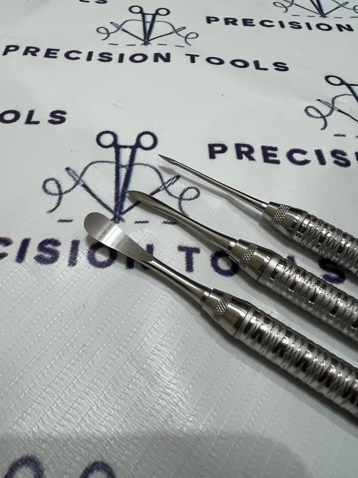 Hu Friedy Molt 9 & Periosteal Elavtor Buser & 24G & Periosteal Buser Lot of 3 PC - Image 2 of 4