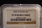 2005-W American Silver Eagle Proof NGC PF70 Ultra Cameo
