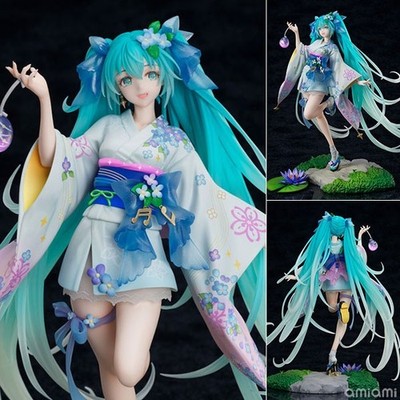 Vocaloid Hatsune Miku Summer Fireworks Ver 1/7 Scale Figure by FuRyu (New)