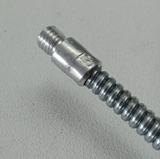 Asta da 1mt in ferro flessibile per scovolo per pulizia camino