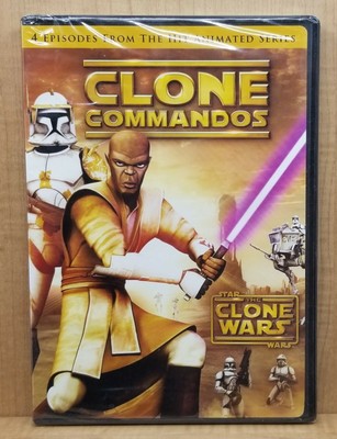 Star Wars: The Clone Wars- Clone Commandos Standard Edition DVD Brand new Sealed