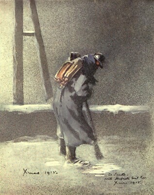 4393 Ward, Herbert (1863-1919) - Mr. Poilu 1916 - A Sentry