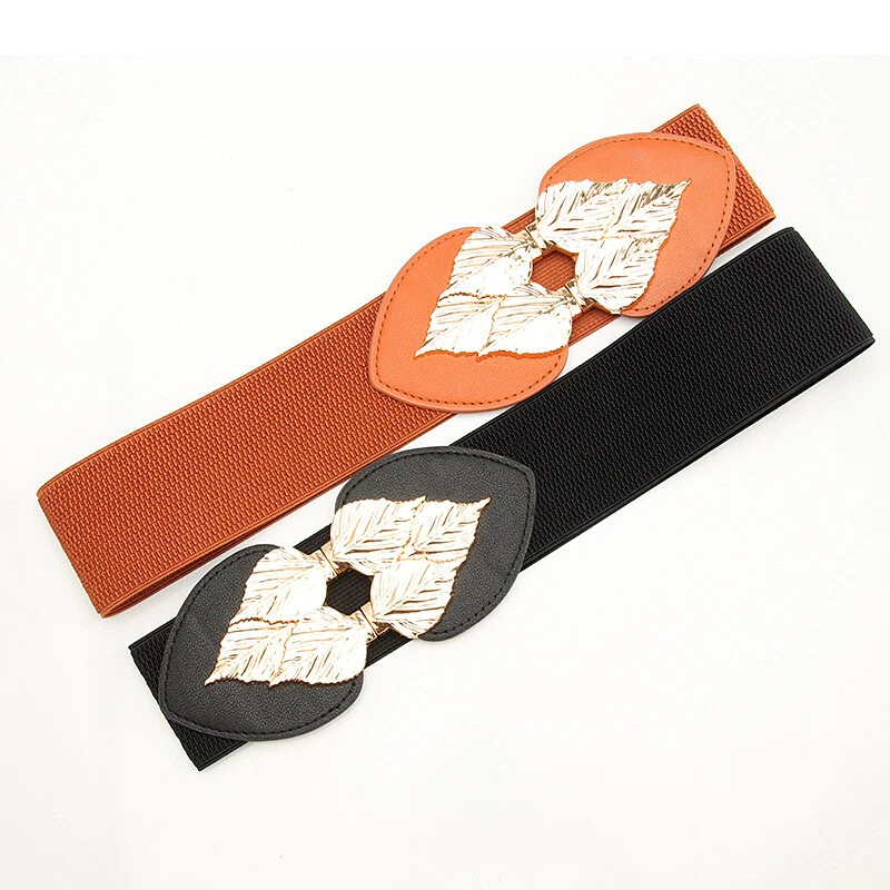 VETEMENTS Abito donna elastico in vita sigillo cintura alla moda abbigliamento decorativo