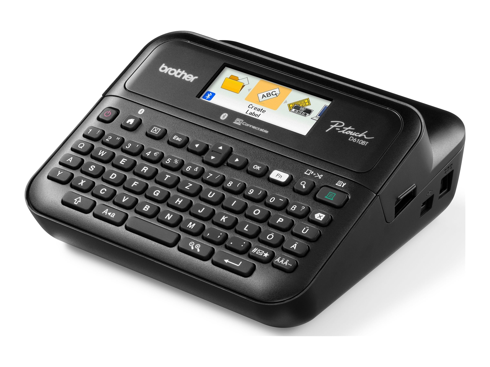 Brother P-Touch PT-D610BTVP Labelmaker B/W thermal transfer PTD610BTVPRG1