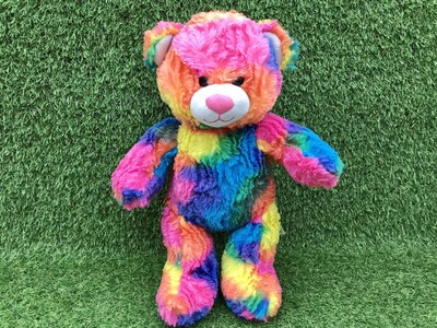 multi coloured teddy bear