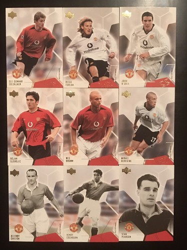 2003 UD Upper Deck Manchester United Mini Playmakers 100 Card Set David Beckham - Picture 4 of 12