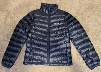 00s Marmot 800FILL puffy jacket S黒短丈y2k NWT Women's Marmot Venus 800 Fill Goose Down Quilted Black Puffer