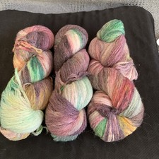 alpaca wool blend yarn hank 3 100g  A855 