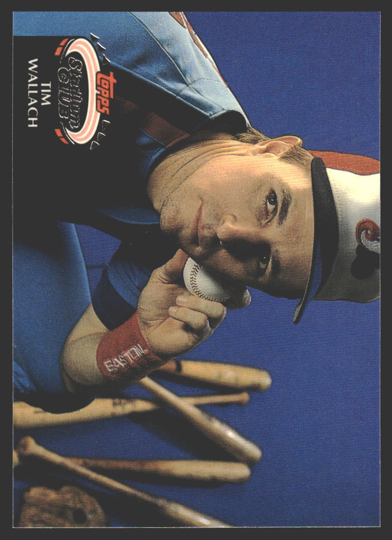 Tim Wallach #340a 1992 Stadium Club Montreal Expos