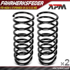 2x Federn Fahrwerksfeder Hinten Hinterachse für Mazda 6 Stufenheck GH 2.2L 2.5L