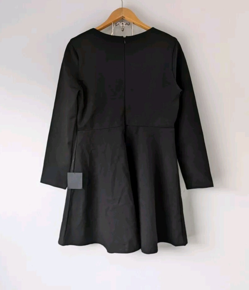 Lulu's Dress Women's XL Black Forever Chic Long Sleeve Skater Round Neck | eBay Lulu's Dress Women's XL Black Forever Chic Long Sleeve Skater Round Neck | eBay