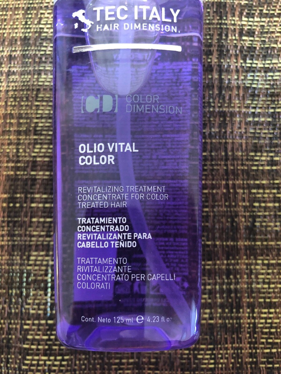 Tec Italy Olio Vital Color Revitalizing Treatment for Hair & Skin 4.22 oz |  eBay