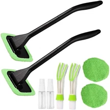 Car Window Cleanerwindshield Cleaning Tool Inside 19 Inch 2 Pcs