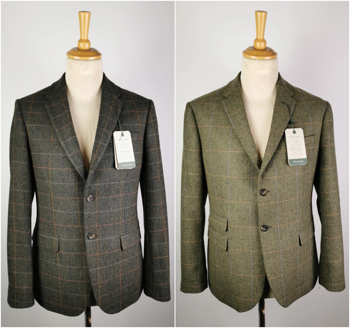 Mens wool 2025 blazer jacket