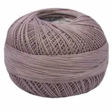 Lizbeth Egyptian Cotton Crochet Thread Size 20 Color 639 Light Antique Violet