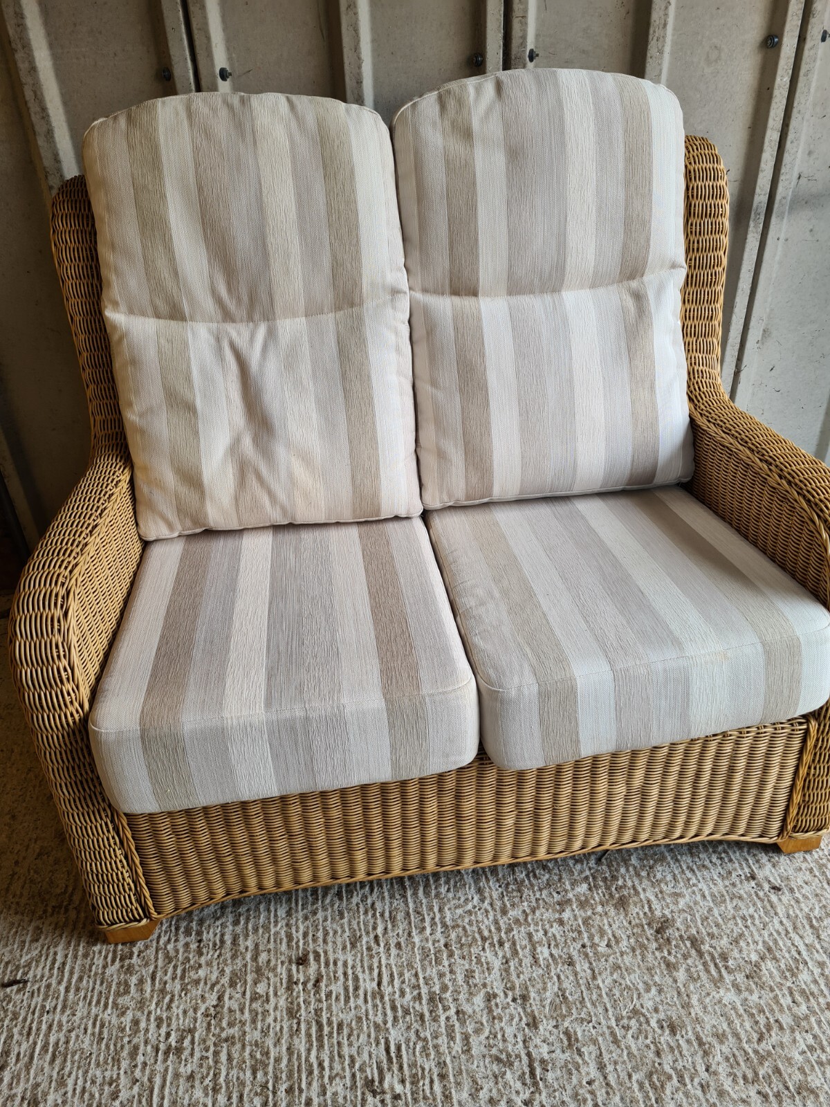 cane conservatory furniture set used eBay