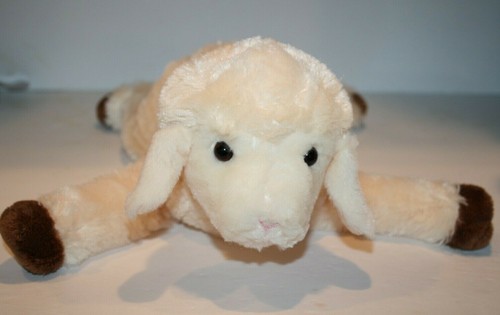 GUND Lonnie Lamb 12" Cream Plush 30084 Easter Sheep Brown Feet Stuffed Soft Toy - Picture 9 of 11