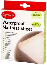 Clippasafe Waterproof Mattress Sheet - Cot/Cot Bed - Baby Gift