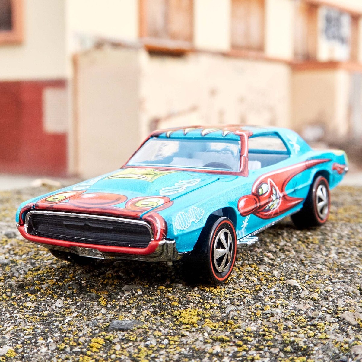Hot Wheels x Kenny Scharf Hand Signed Custom T-Bird 19/100