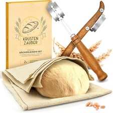 KRUSTENZAUBER Bäckerleinen und Bäckermesser...