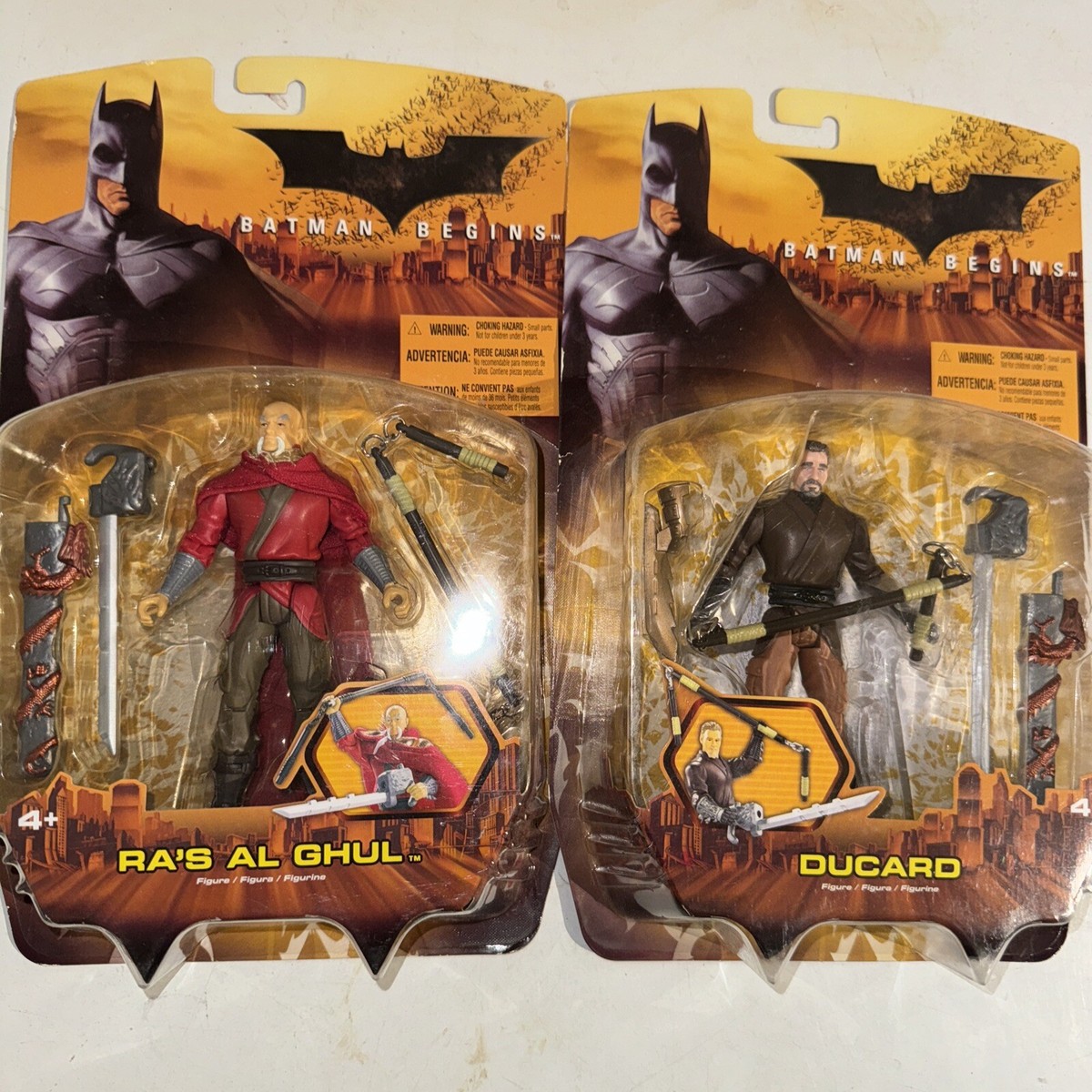 DC Comics Batman Begins Ra's Al Ghul (2005) Mattel 5-Inch Action