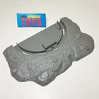 GI Joe Cobra Bunker DARK gray FLOOR base playset part vtg 1985