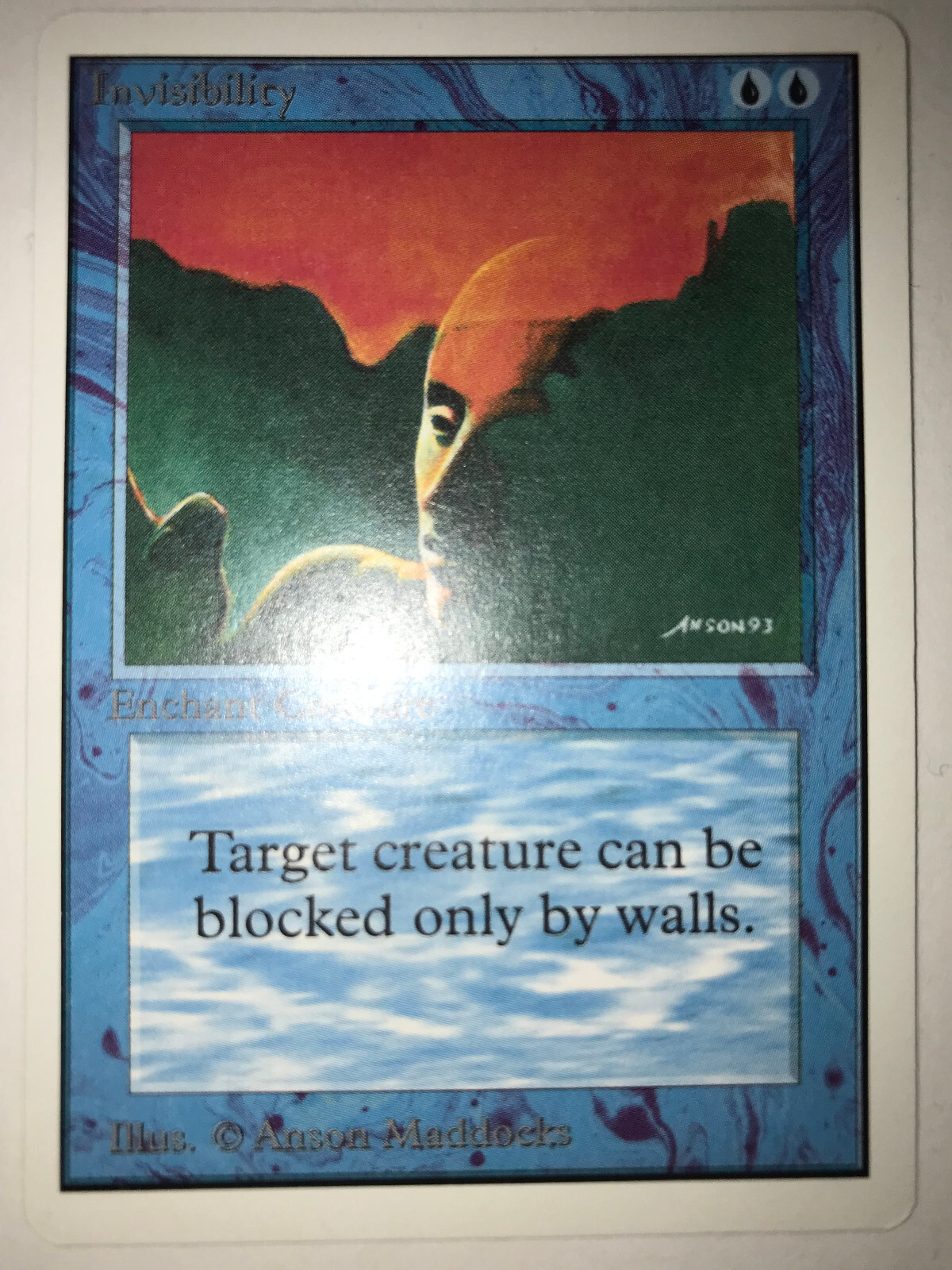 MTG Invisibility Unlimited Regular Uncommon