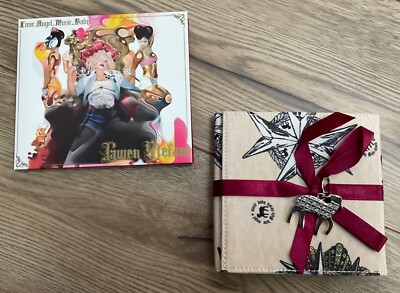 Gwen Stefani - Liebe Engel Musik Baby - limitierte Ausgabe CD in Buch, Geldbörse, Lamm Schlüsselanhänger