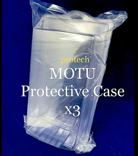 MOTU Reto Carded Figure Protectors 3ct Protective Case Vintage Mattel Super7