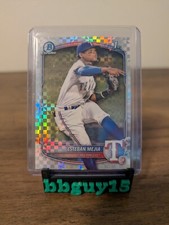 2025 BOWMAN CHROME ESTEBAN MEJIA 1ST BOWMAN ROOKIE X-FRACTOR RANGERS