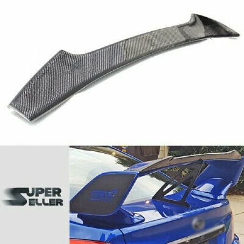 Fit For Subaru WRX 4th STI Gurney Flap STI Trunk Spoiler Wing 2015 2021 Carbon