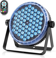 LED Par Light 60 x 2W RGBW 4-in-1 Stage DMX Par Light with Remote