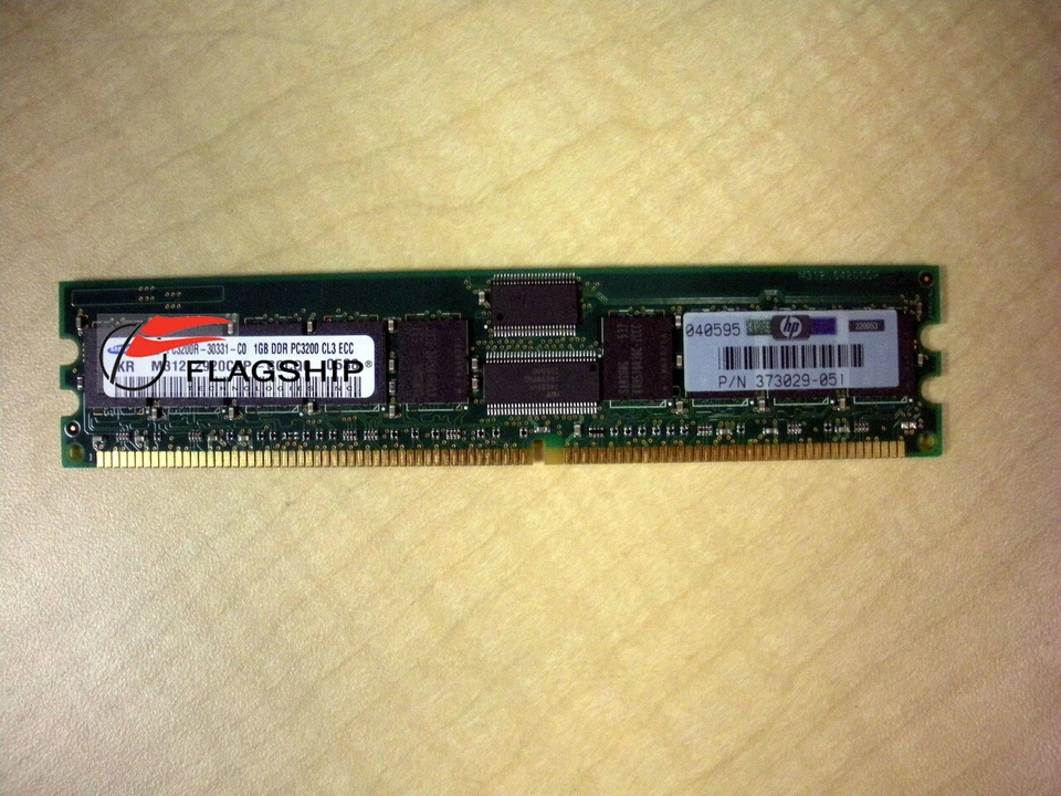 HP 378914-001 1GB Memory Kit (1X 1024MB) PC3200 - Image 2 of 2