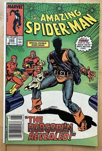 Amazing Spider-Man #289 Newsstand Marvel 1987 Hobgoblin Revealed VF-